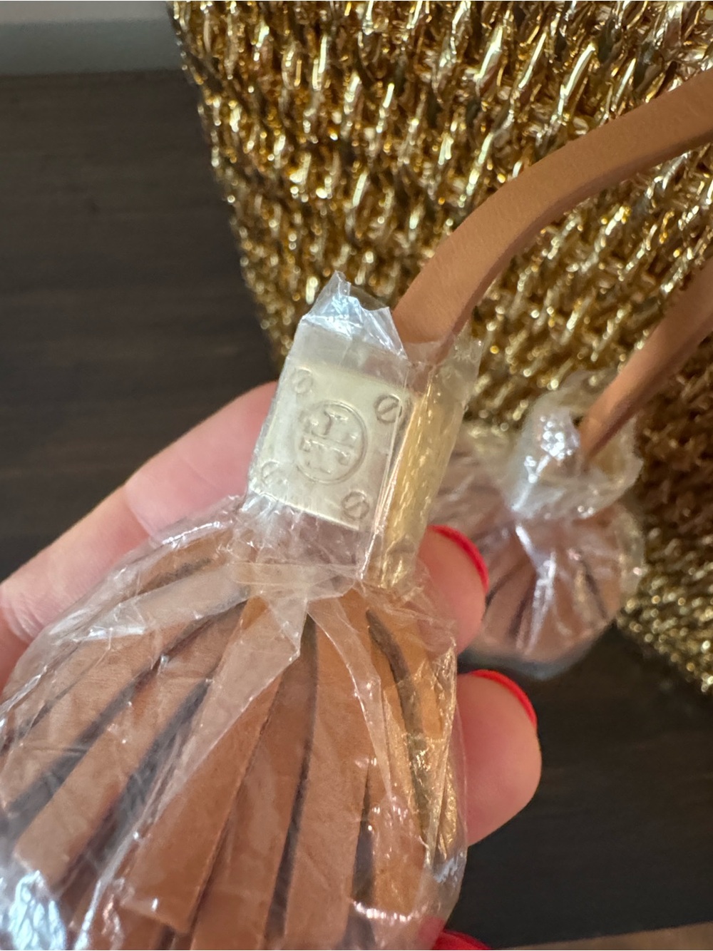 NWT Tory Burch chunky straw tote - Picture 7 of 11